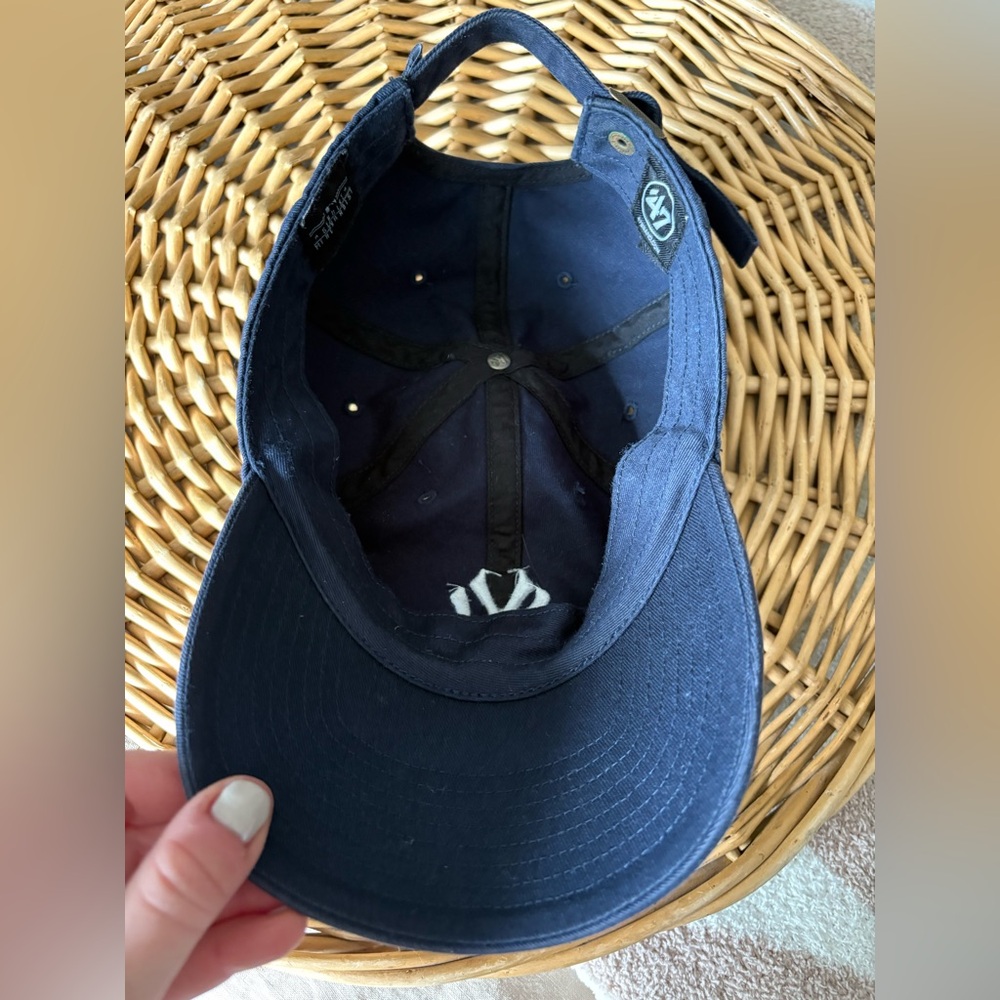 New York Yankees ‘47 Brand MLB Navy White Clean Up Hat - Picture 6 of 7